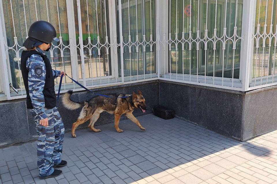 В Волгограде судебные приставы учились действиям при обнаружении подозрительных предметов